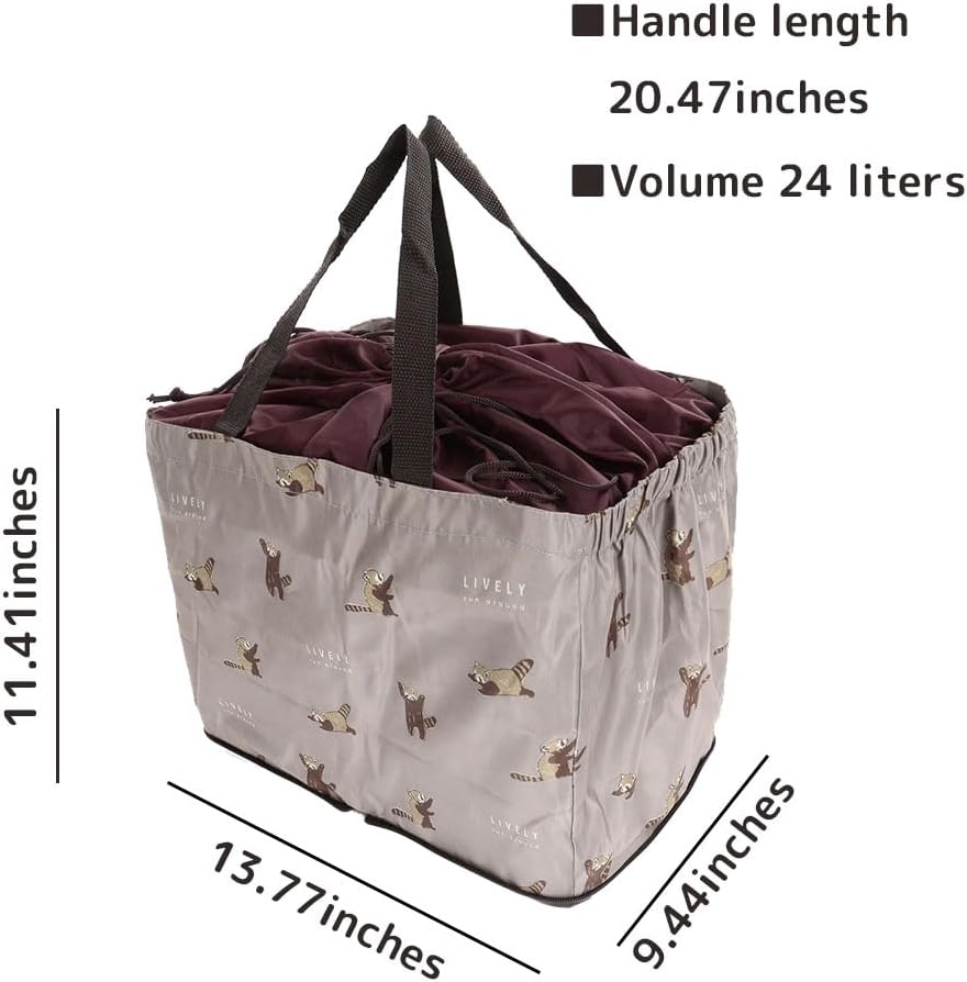 Bolso de compras reutilizable medio ligero de nylon compacto de los bolsos de compras del ultramarinos