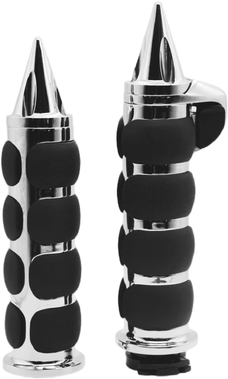 Empuñaduras de mano para motocicleta de 1 pulgada y 0.984 in, antideslizantes, universales, para Harley Davidson Street Glide Sportster 883 Road