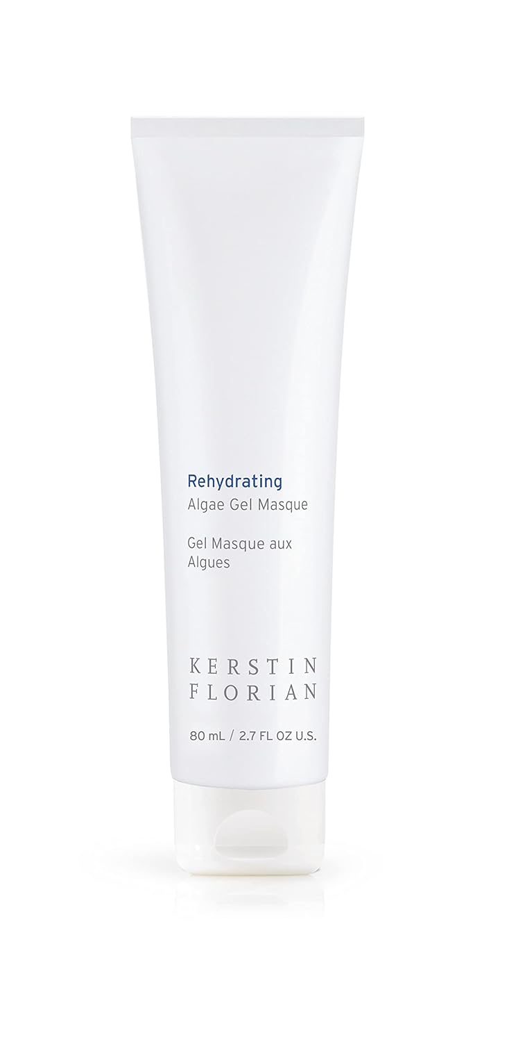 Kerstin Florian Máscara de gel de algas rehidratantes, tratamiento hidratante aclara, cura y nutre con extractos de plantas, mascarilla facial para