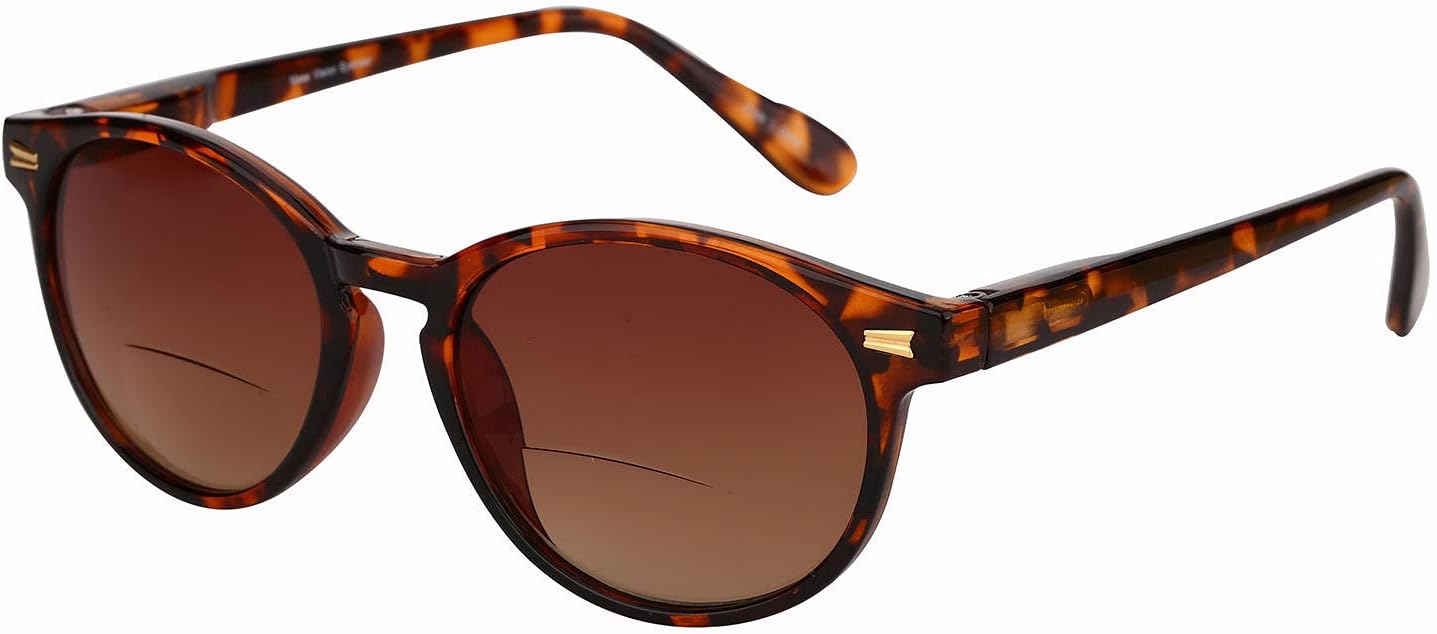 Mass Vision Gafas de sol bifocales ‘The Brilliance’ – Gafas de sol redondas de marco completo