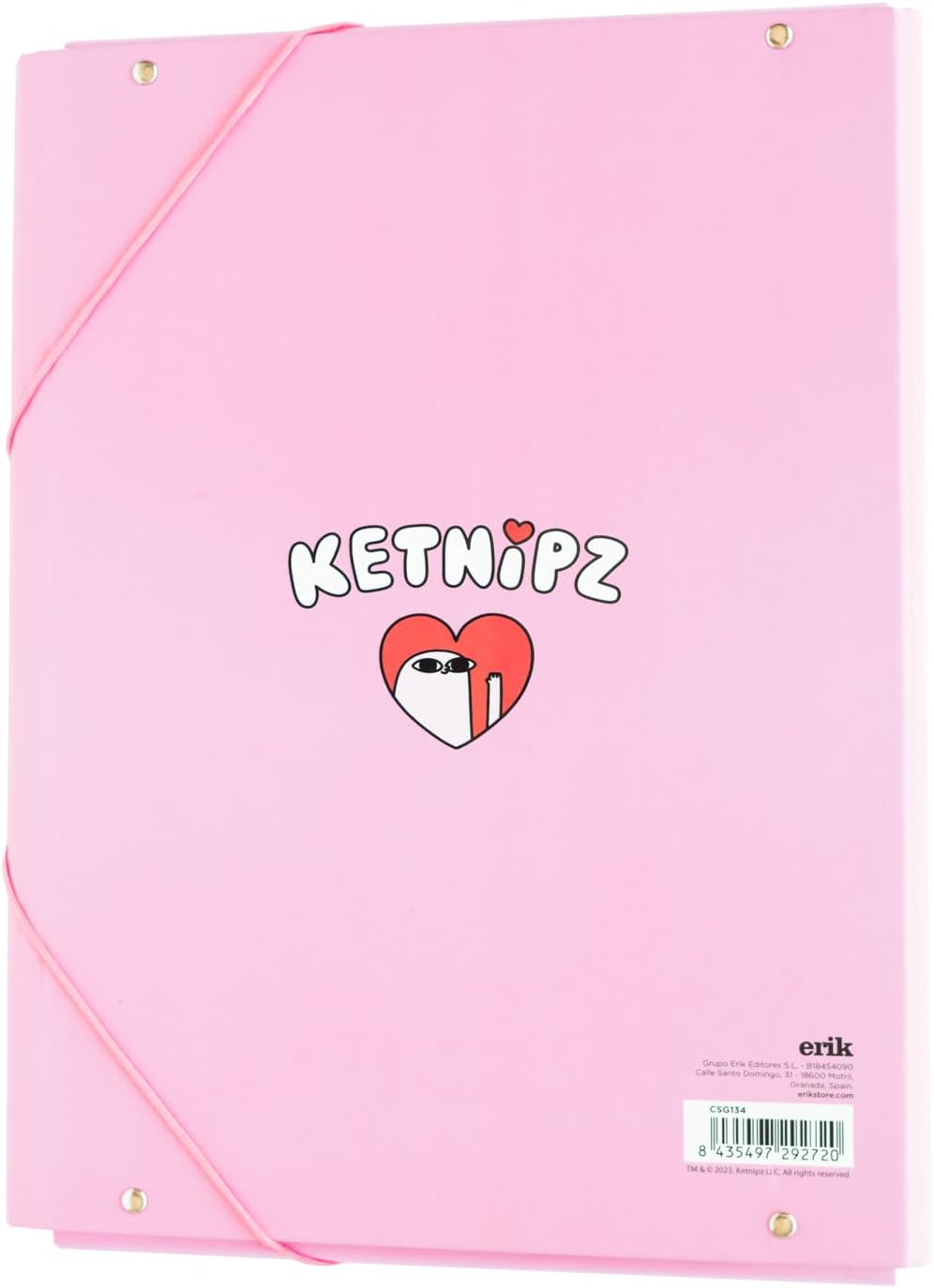 Grupo Erik Ketnipz – Carpeta A4 de alta calidad, 13.4 x 10 pulgadas, 13.4 x 10.0 in, carpeta de 3 solapas, organizador de documentos, carpeta