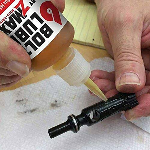 zMAX 50-303 – Lubricante de pernos con microlubricante y limpiador y acondicionador de orificios – Fórmulas para armas de fuego – Reduce la