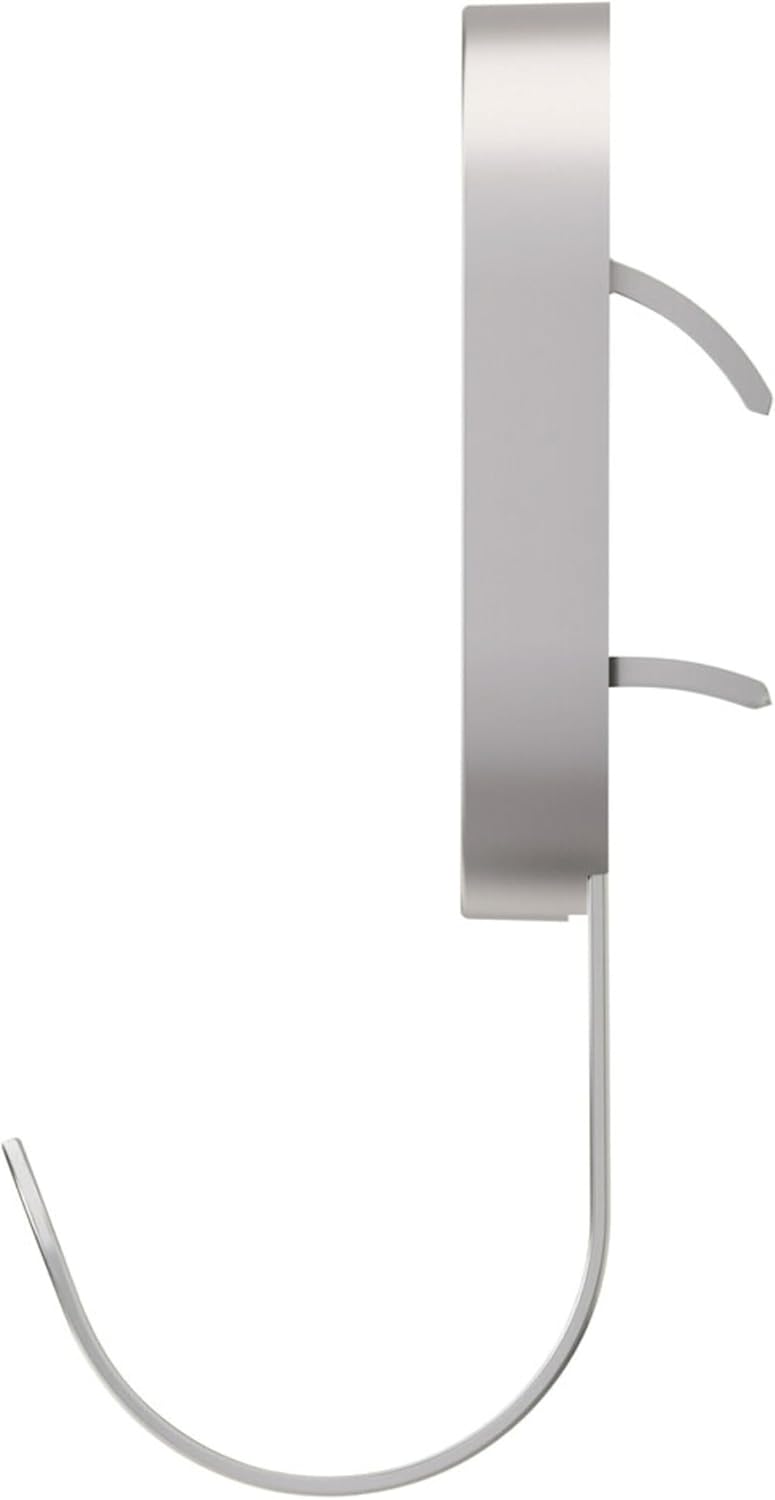 3M CLAW 2 ganchos plateados para paneles de yeso de 15 libras y 2 colgadores de fotos adicionales, solución pesada para colgar mochilas, chaquetas,