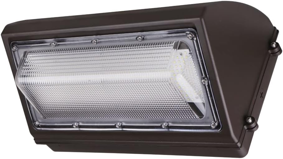 Paquete de pared LED de 200 vatios con fotocélula  26.000 lúmenes Serie Durado II  Semicorte  5000 K  DLC Premium