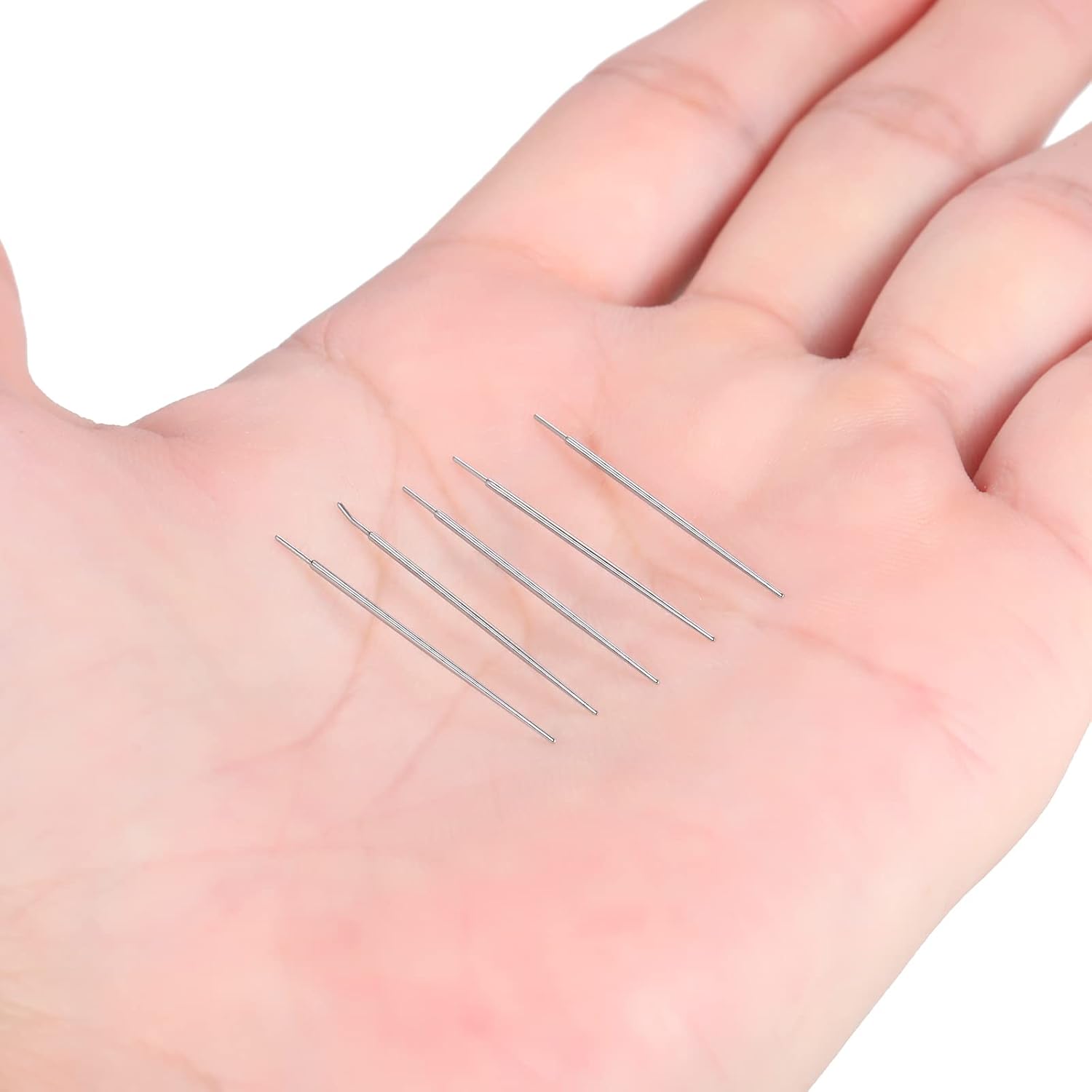Xpircn Piercing cónico sin rosca, 20G, 18G, 16G, 14G, acero inoxidable, pasador de inserción para labio, nariz, monore, cartílago, oreja, tragus,