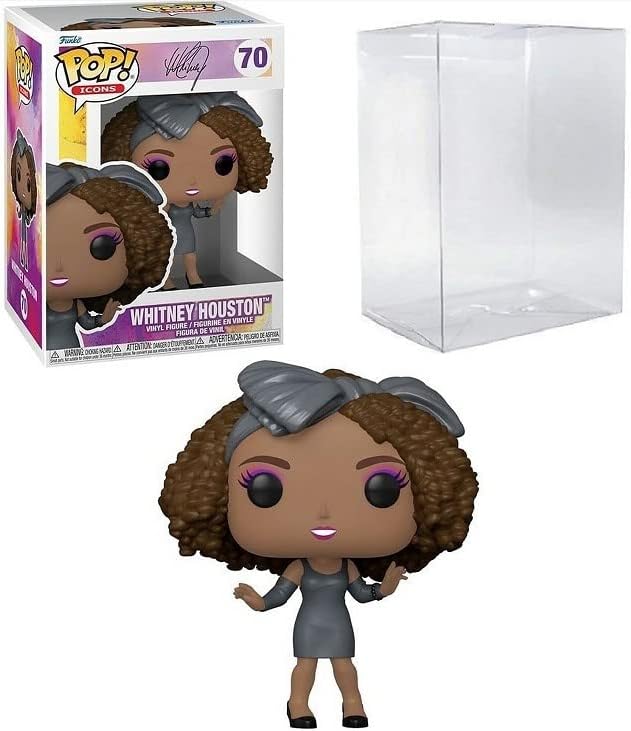 Whitney Houston (How Will I Know) Funko Pop! Icons wEcotek Funda protectora
