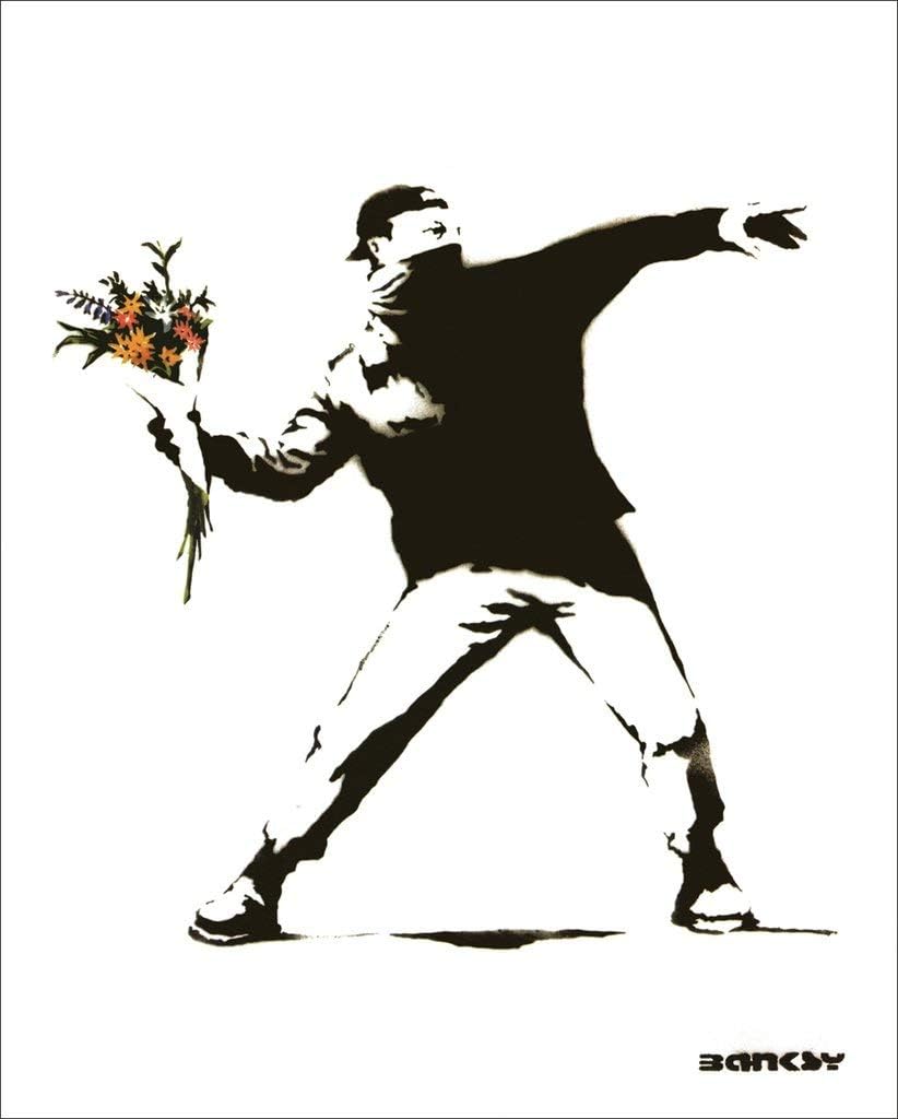 Cinemaflix Banksy Molotov – Póster de 16 x 20 pulgadas.