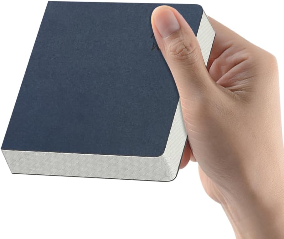 Cuadrado de 3.9 x 3.9 pulgadas, 10.58 ozm, cuaderno de papel de acuarela portátil de 60 pgs (30 hojas delanteras y traseras 2 texturas) tamaño de