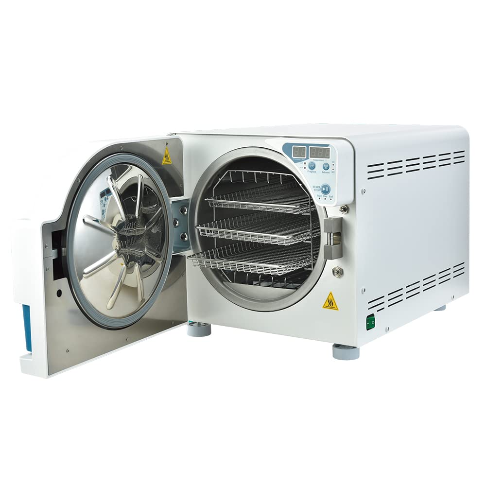 Esterilizador de vapor automático de pantalla LED digital Autoclave Esterilizador de laboratorio de alta temperatura Clase N con control automático