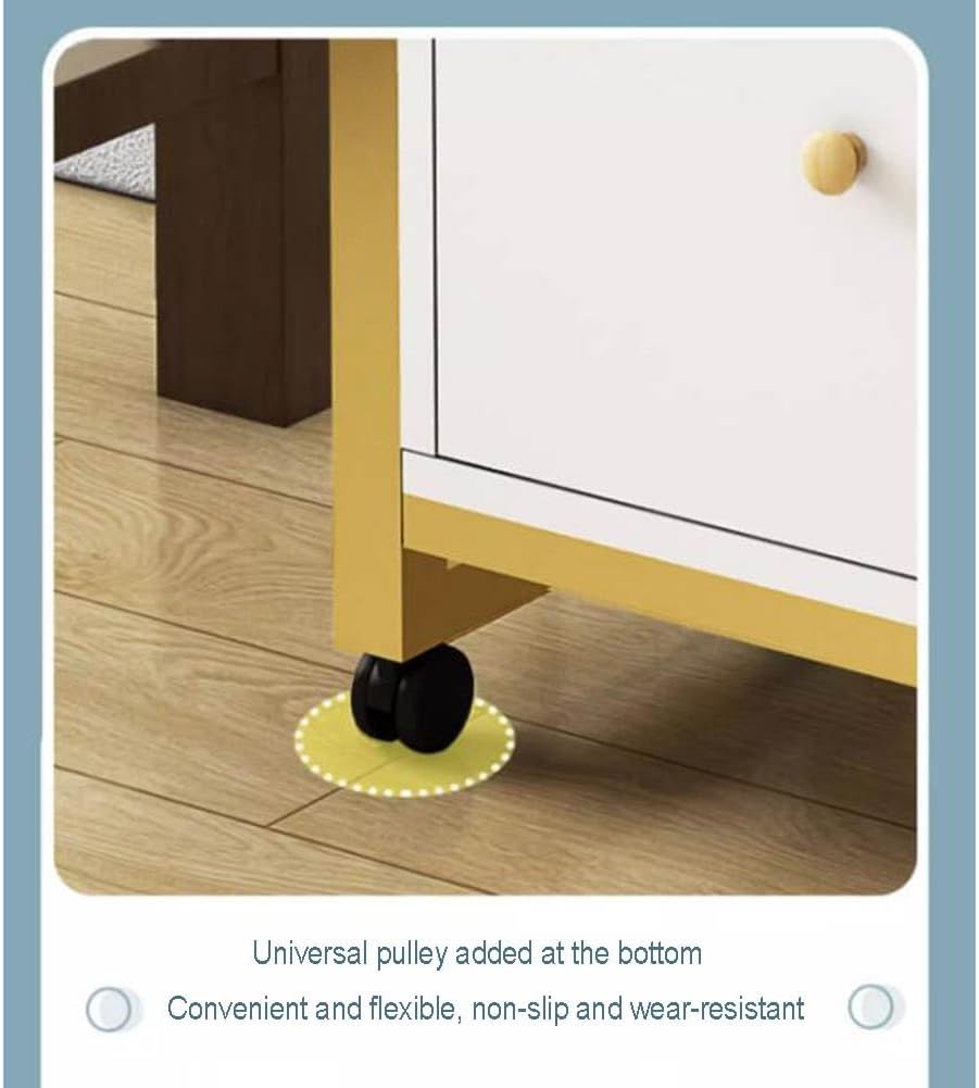 Gabinete de almacenamiento para estaciones de peluquería con ruedas, multiusos, soporte para carrito de salón de belleza, equipo de estilista para