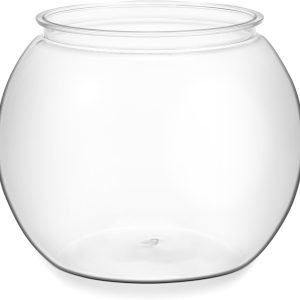 iplusmile Cuencos de plástico para peces, pecera redonda, transparente, pequeño, para acuario, peces de colores, maceta para acuario de peces, iplusmile Cuencos de plástico para peces, pecera redonda, transparente, pequeño, para acuario, peces de colores, maceta para acuario de peces,