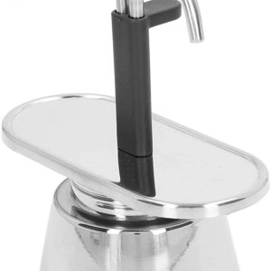 TOPINCN Olla de moka de doble tubo de 3.4 fl oz, cafetera cubana para hacer expresos, capuchino y café con leche, tazas y tazas de té, tazas y TOPINCN Olla de moka de doble tubo de 3.4 fl oz, cafetera cubana para hacer expresos, capuchino y café con leche, tazas y tazas de té, tazas y