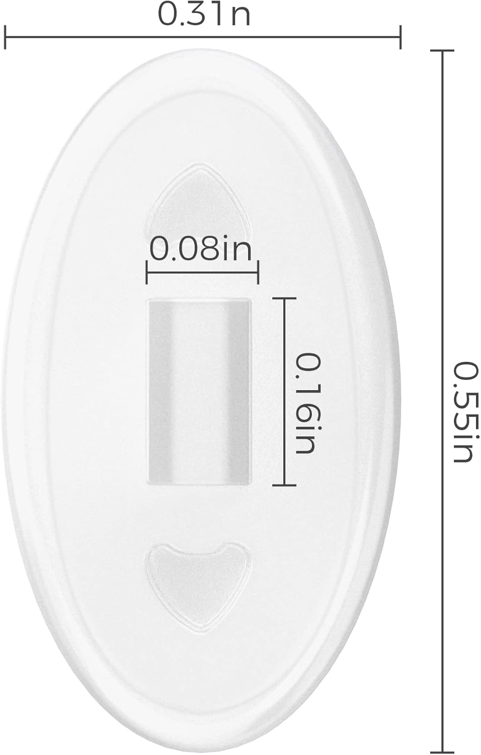 6 pares de almohadillas de nariz de repuesto para Oakley Metal Plate OX5038  Quilla OX3125  Licuadora 6B OX3162  Transistor OX3085  Placa de carbono