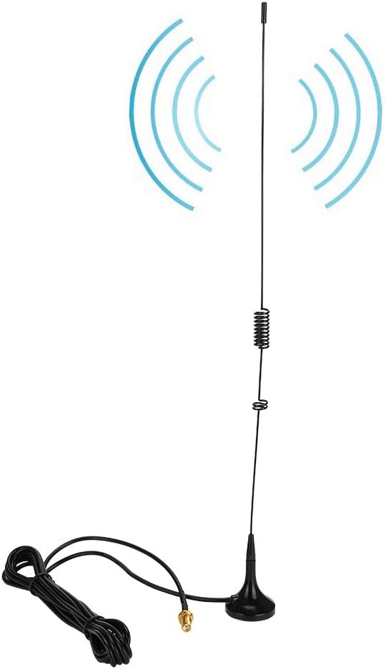 Antena de radio de doble banda VHF UHF 144430MHz Jamón Antena de radio de mano de dos vías Base magnética SMA Antena hembra para Kenwood UV-5R