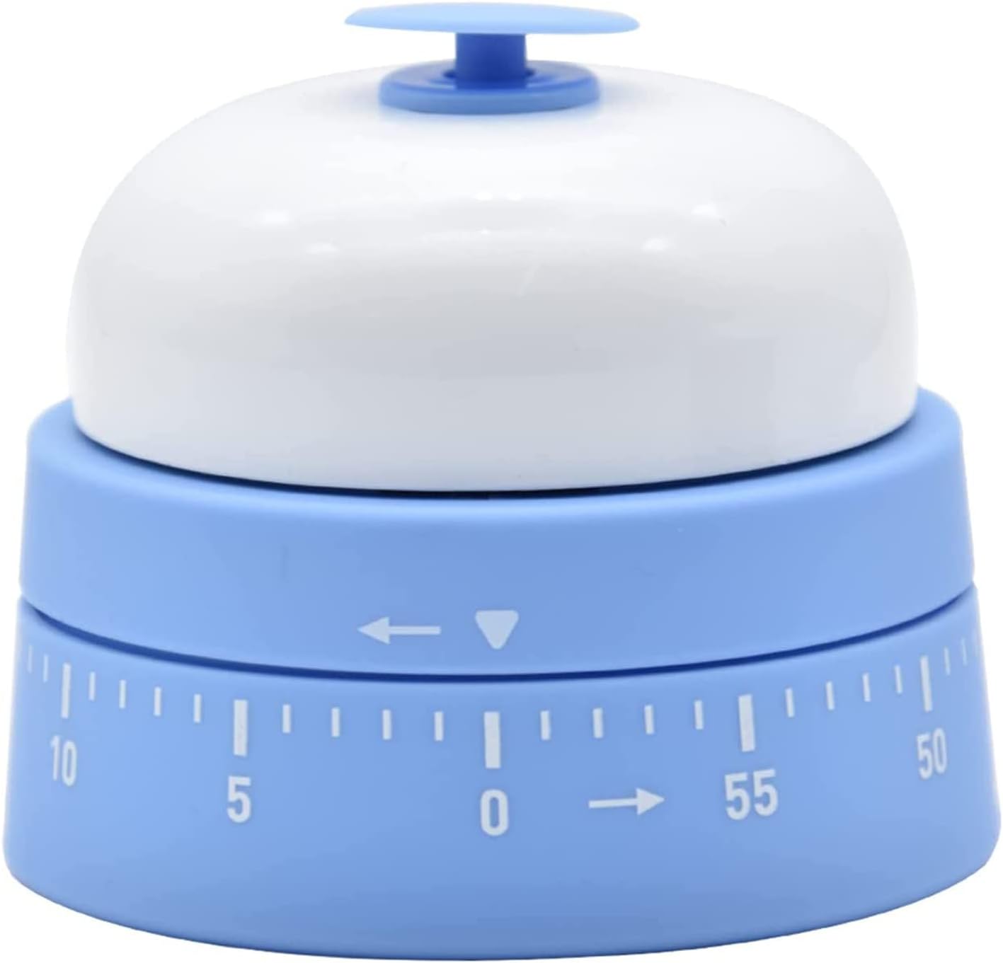 Temporizador mecánico de cocina, bonito temporizador para niños, cuerda manual de 60 minutos, con cuenta regresiva, anillo de alarma fuerte para