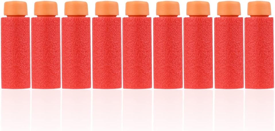 200pcs Gen3 Stefan Short Darts for Nerf Blaster Modify Toy for Adventure Force Nexus Pro and Worker Swift Blaster (Red)