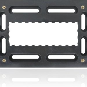 1 soporte para placa de automóvil de 12 x 6 pulgadas, impermeable, antioxidante, adaptador de placa de matrícula para parachoques delantero, marco 1 soporte para placa de automóvil de 12 x 6 pulgadas, impermeable, antioxidante, adaptador de placa de matrícula para parachoques delantero, marco