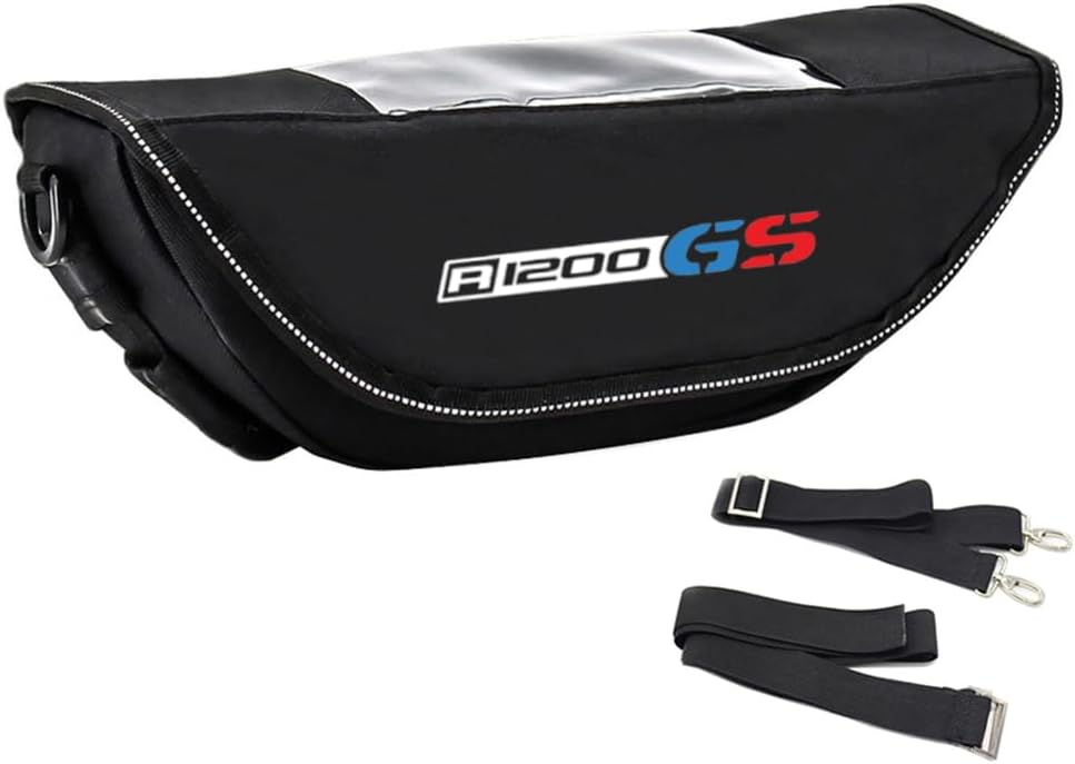 WWB Para BMW R1200GS R1200 GS GS motocicleta accesorio impermeable y a prueba de polvo manillar bolsa de almacenamiento bolsa de navegación bolsa de
