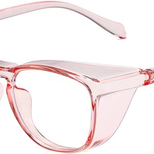 Gafas de seguridad para hombres, mujeres, enfermeras, antivaho y a la moda, cómodas, con escudos laterales, protección ocular para adultos Gafas de seguridad para hombres, mujeres, enfermeras, antivaho y a la moda, cómodas, con escudos laterales, protección ocular para adultos