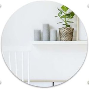 Juego de 5 piezas de espejos de fases lunares, calcomanías de pared de espejo acrílico, calcomanías de pared autoadhesivas, espejo de luna Juego de 5 piezas de espejos de fases lunares, calcomanías de pared de espejo acrílico, calcomanías de pared autoadhesivas, espejo de luna