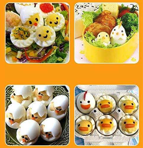 Cortador de huevos, cortador de huevos, cortador de huevos para huevos duros, forma bonita para niños, apto para lavavajillas y fácil de limpiar, 2
