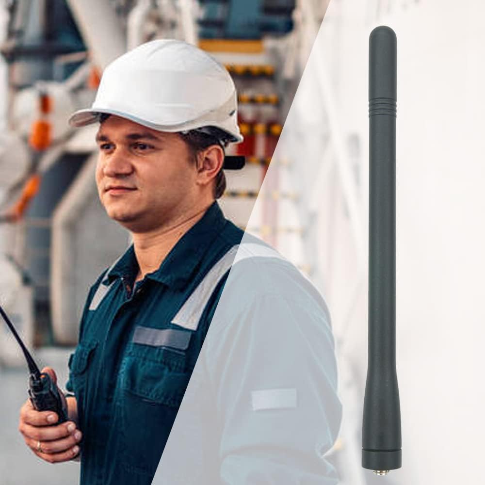 Kenwood KRA-27 Antena helicoidal VHF para Kenwood TK2140 TK2160 TK2170 TK2307 TK5210 antena de radio portátil VHF 2 unidades
