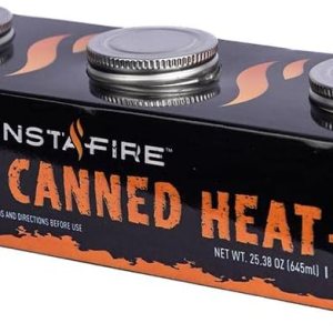 Calor enlatado+ y combustible de cocción (paquete de 3) (rozaduras, compacto, fuera de la red, emergencia) Calor enlatado+ y combustible de cocción (paquete de 3) (rozaduras, compacto, fuera de la red, emergencia)