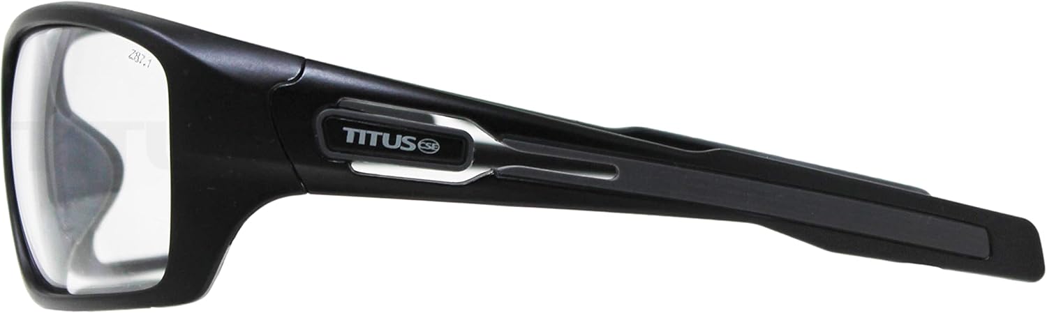TITUS Gafas de seguridad para motocicleta, deportes, trabajo, tiro y protección ocular general ANSI Z87.1, Z87+