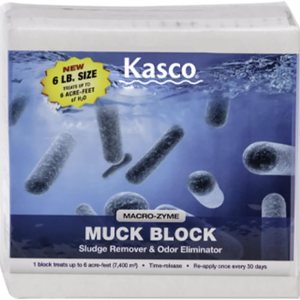 Kasco Macro Zyme Time Release Muck Block Beneficioso  Removedor de suciedad para estanques y lagos  Tratamiento no químico para lagos y estanques Kasco Macro Zyme Time Release Muck Block Beneficioso  Removedor de suciedad para estanques y lagos  Tratamiento no químico para lagos y estanques