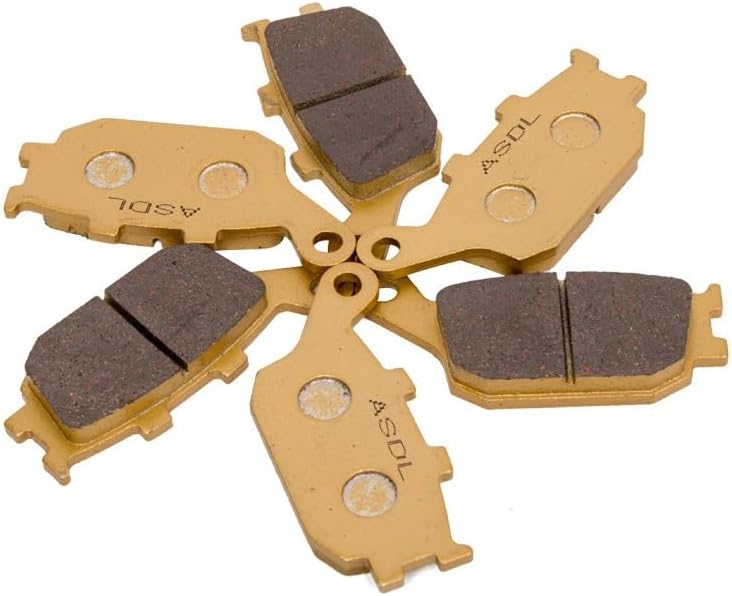 Rear Brake Pads Disc For Suzu-ki DL1000 V-Strom VStrom V Strom SV1000 SK Faired Model SV DL 1000 GSX1250 Sports Tourer GSX 1250 (Color  1pairs