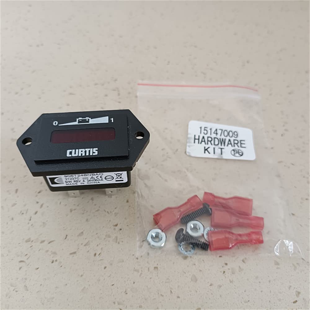 Medidor de batería de 24 V 48 V para Curtis 906 906T 906T48HNDAO 906T24BNBAO 24 48 voltios medidor de voltaje de batería (24 V 906T)