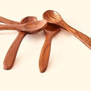 Garden Of Arts Cuchara Masala de madera (pequeña, 5 pulgadas) – Juego de 6 Garden Of Arts Cuchara Masala de madera (pequeña, 5 pulgadas) – Juego de 6
