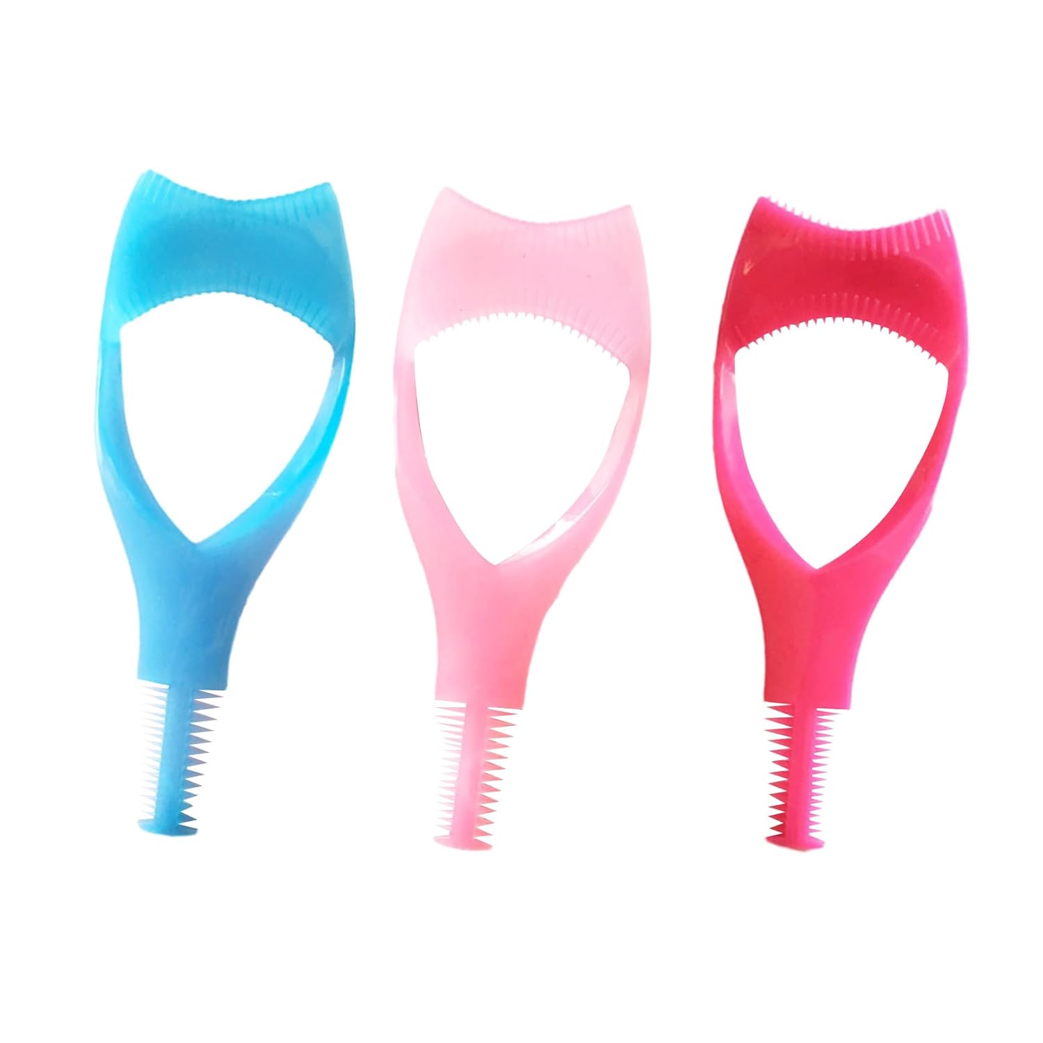 3 herramientas de pestañas 3 en 1, protector de pestañas, herramienta de maquillaje guía de pestañas, accesorios de ayuda para aplicadores,
