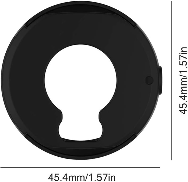 5 fundas de silicona para reloj y 10 tapones antipolvo para Garmin Vivoactive 3 GPS Smartwatch, protectores de puerto de cargador AFUNTA y funda