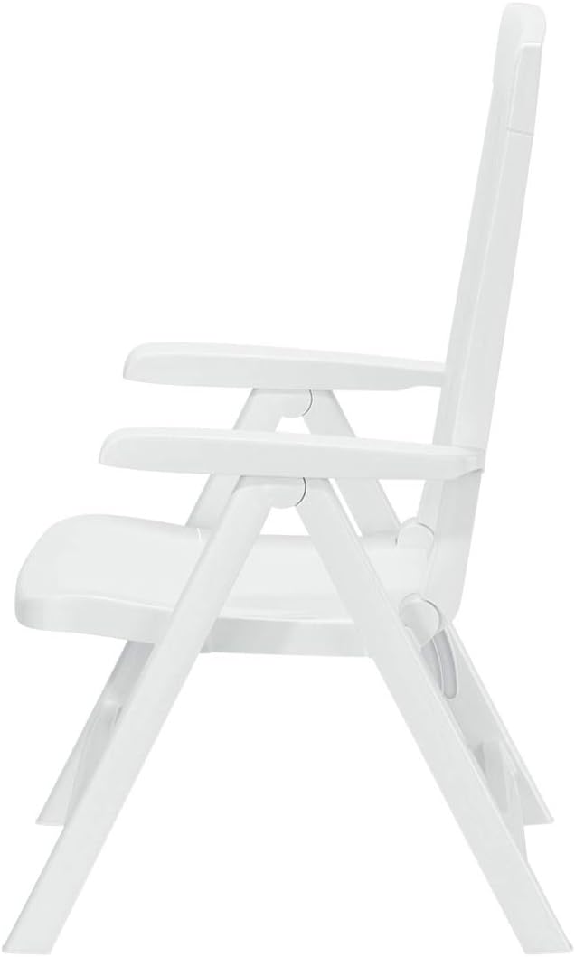 KETTLER Sieger Silla Plegable Resina Blanco