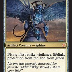 Magic The Gathering – Esfinge del viento de acero (217356) – Comandante 2013 Magic The Gathering – Esfinge del viento de acero (217356) – Comandante 2013