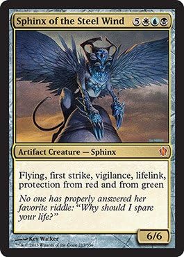 Magic The Gathering – Esfinge del viento de acero (217356) – Comandante 2013