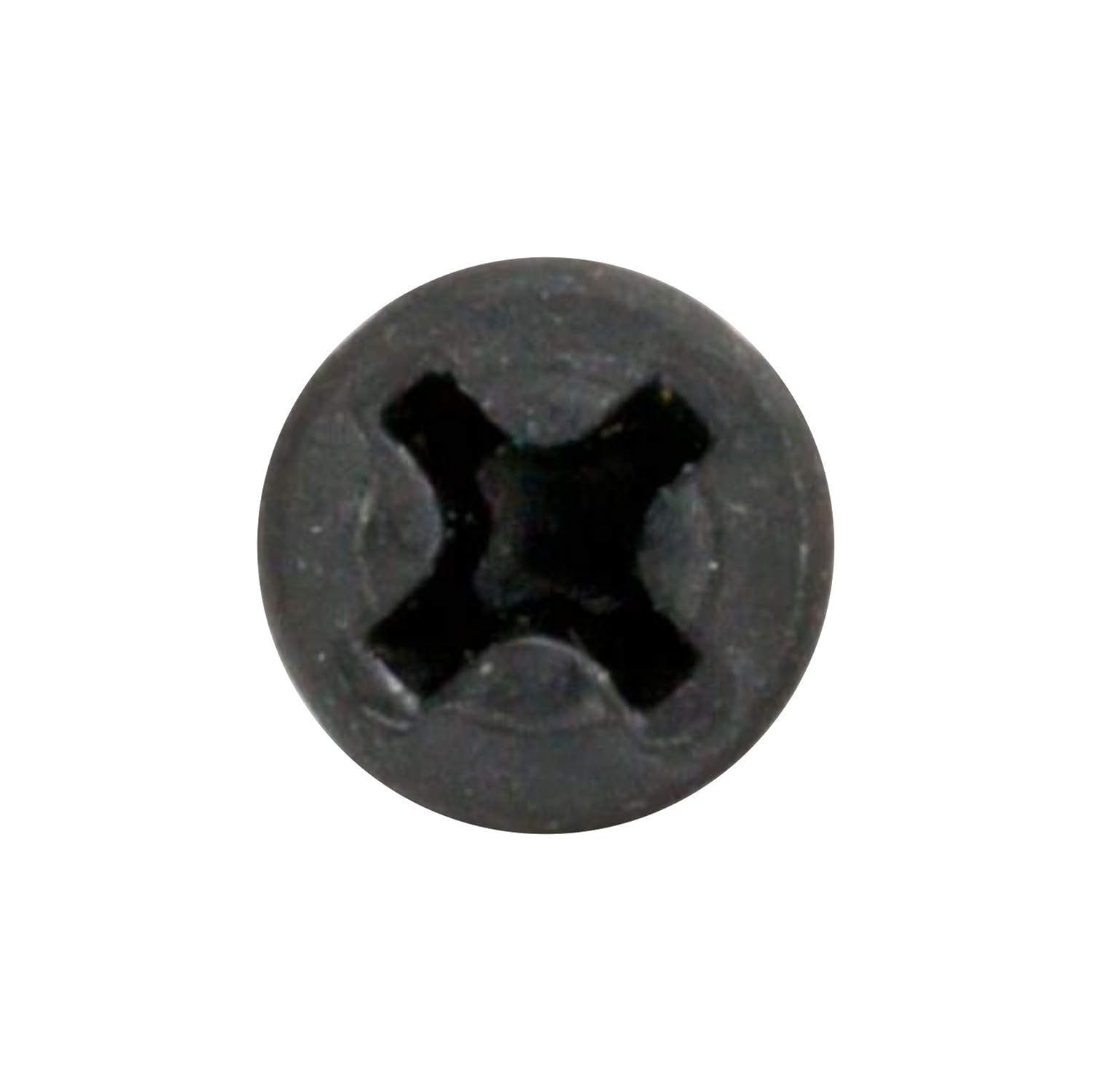 Rok Hardware – Paquete de 1000 tornillos para madera de cabeza plana Phillips de rosca gruesa #6 x 12 pulgada en negro, excelente en tableros de
