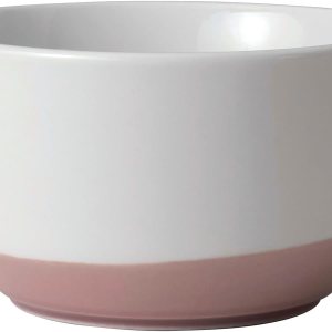 Libbey Austin – Ensaladera de sopa de porcelana de 28 onzas, paquete de 4, rosa sal del Himalaya Libbey Austin – Ensaladera de sopa de porcelana de 28 onzas, paquete de 4, rosa sal del Himalaya