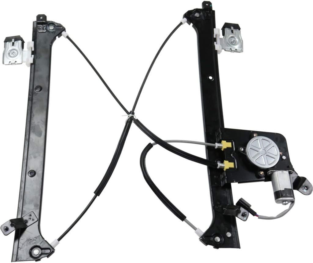 KarParts360 para Chevy Silverado 1500 Elevalunas 2004 2005 2006 lado del conductor trasero  Potencia  con motor  Incluye 2007 Classic  GM1550114