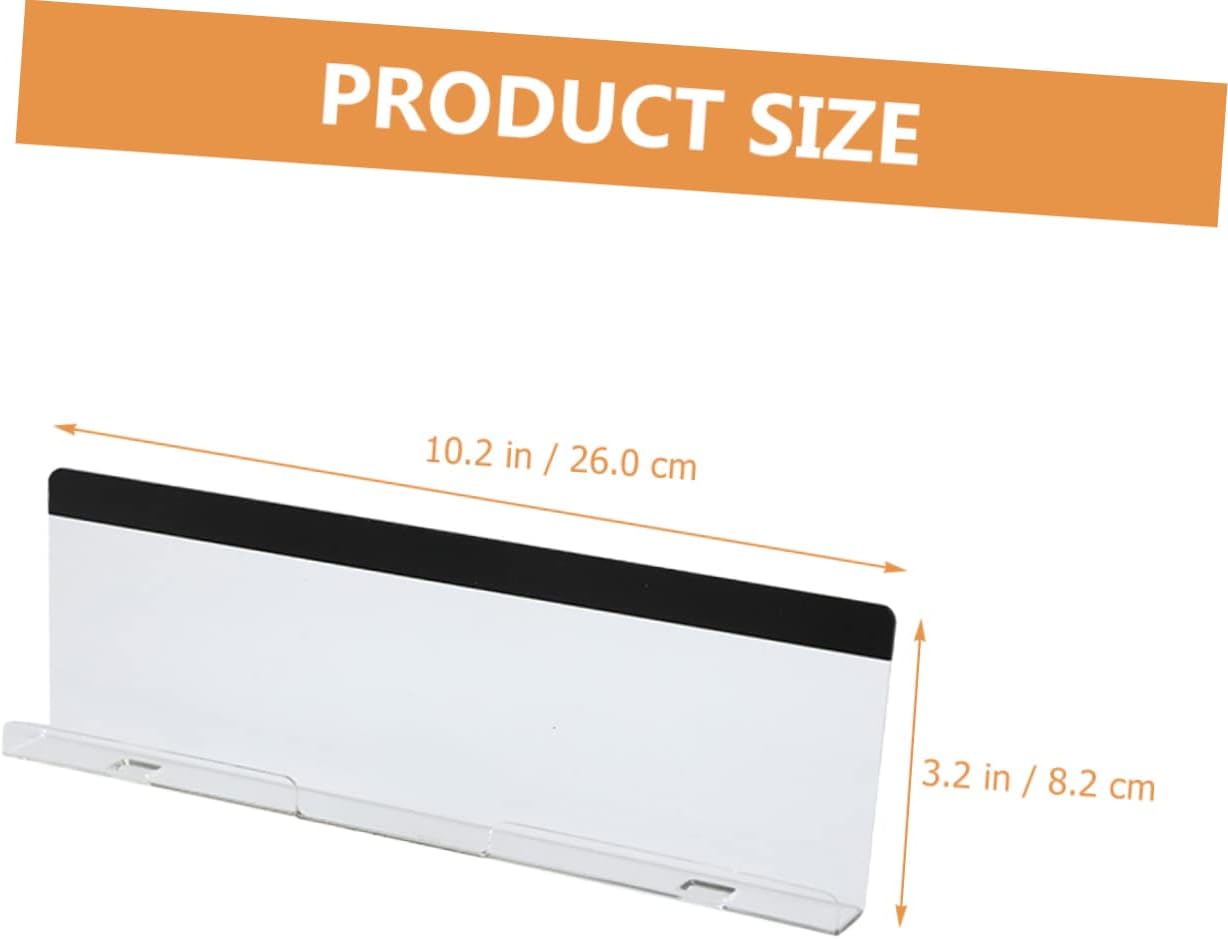 ULTECHNOVO 2 unids Mensaje Paquete Estante Monitor Panel lateral Notas Tableros Memo Pad Monitor Mensaje Tablero de notas Tablero de notas Tablero