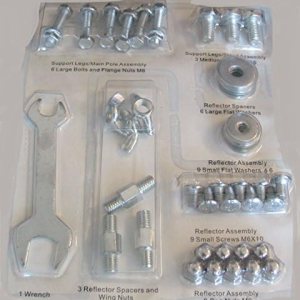 Juego completo de accesorios para calentador de patio de tamaño completo Juego completo de accesorios para calentador de patio de tamaño completo