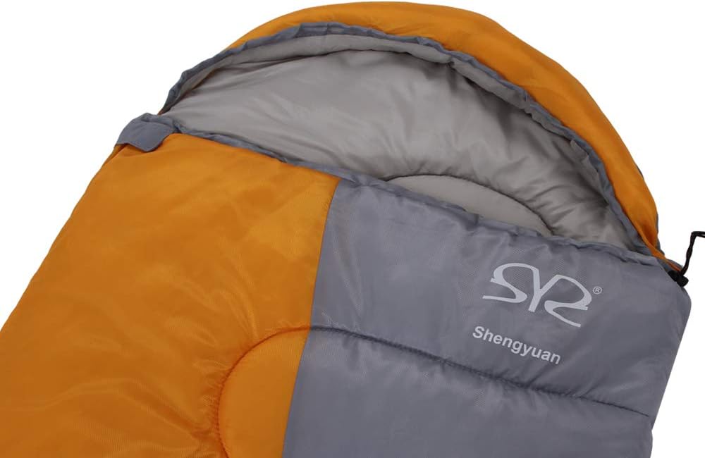 BOSON Saco de dormir para adultos 3 estaciones al aire libre momiasobre ligero portátil para mochilas, camping, senderismo, viajes