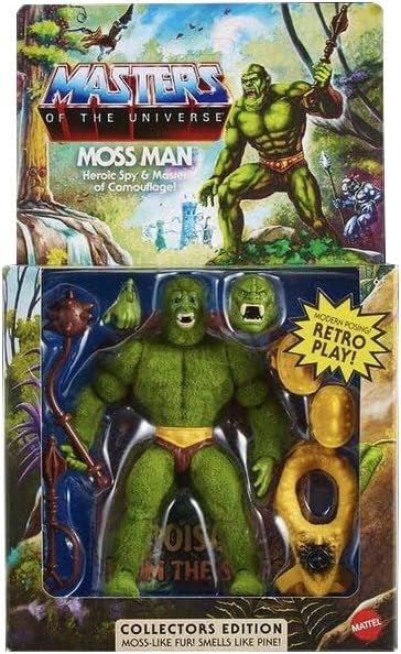 Masters of the Universe Origins Figura de acción Hombre musgo, flocado