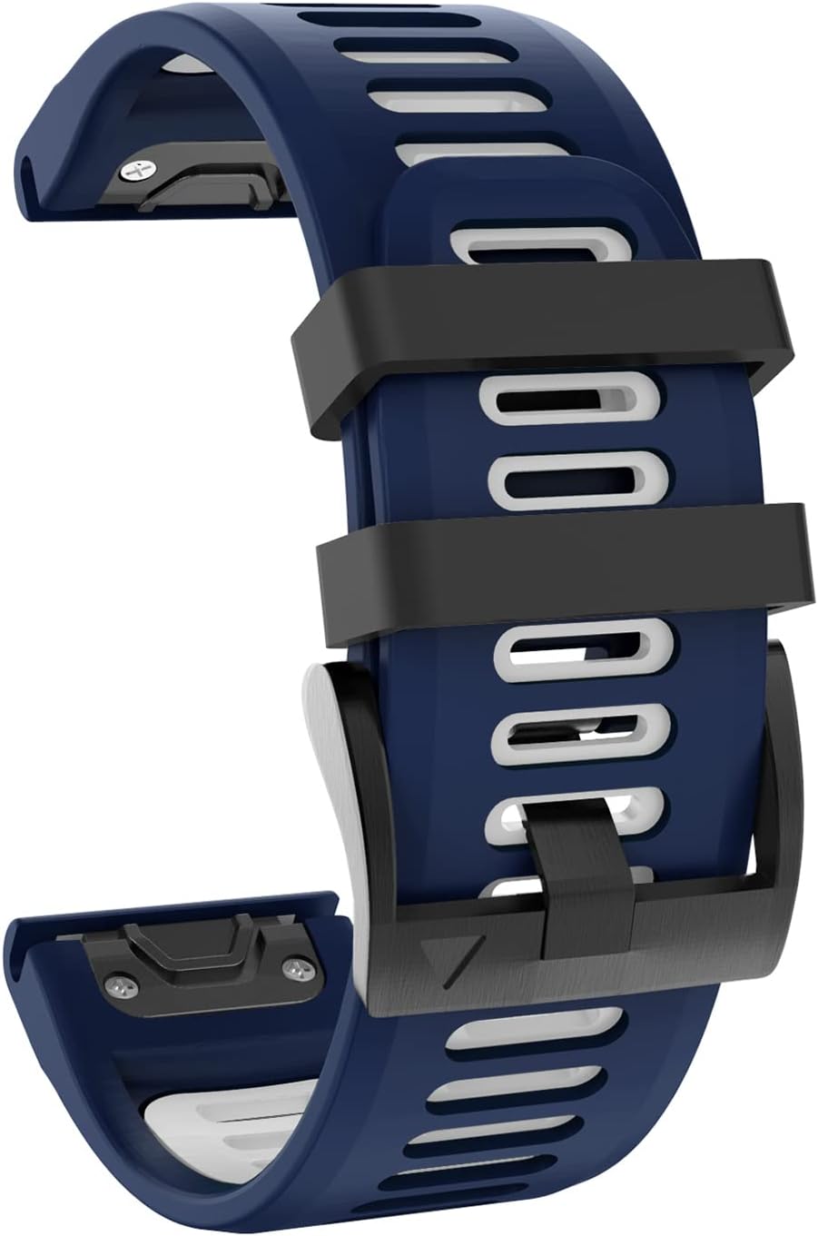 OVERSTEP Compatible con Fenix 6X Watch Band 1.024 in QuickFit Correa de silicona para Garmin Fenix 7XFenix 6X ProFenix 5XFenix 5X PlusDescent Mk2,