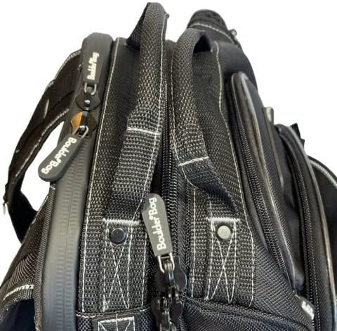 BOULDER Mochila de 80 bolsillos para herramientas  Mochila de herramientas para electricistas de alta resistencia, bolsa de herramientas duradera,