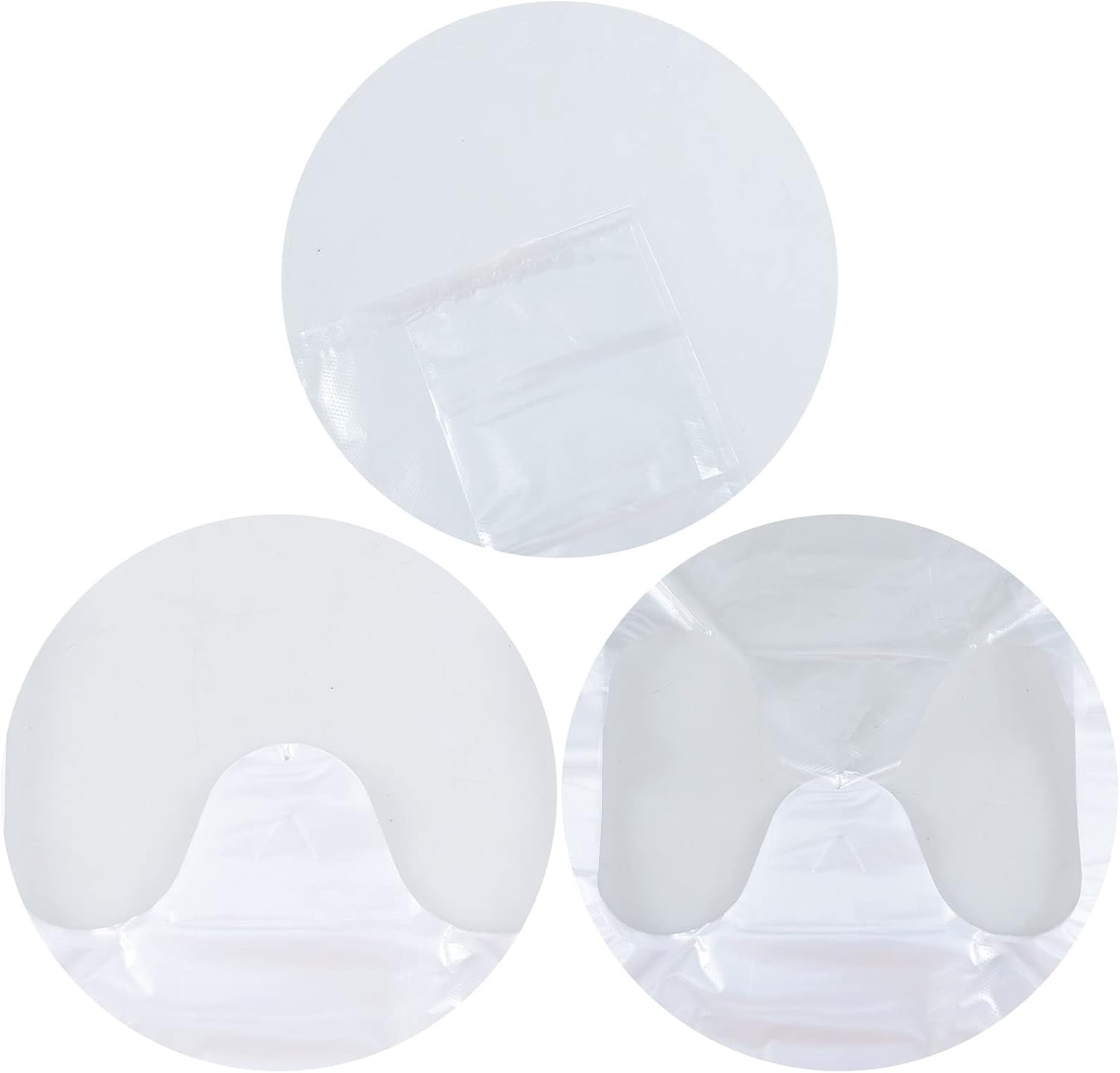 Cinkyou – Bolsa de plástico para camisetas de 800 unidades, bolsas de compras para comestibles, bolsa transparente para restaurantes, supermercados