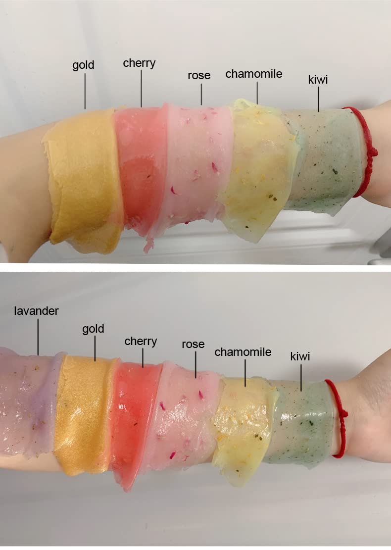 Mascarilla de gelatina, mascarillas faciales de gelatina profesional para tratamientos faciales, máscara de gelatina en polvo para el cuidado de la