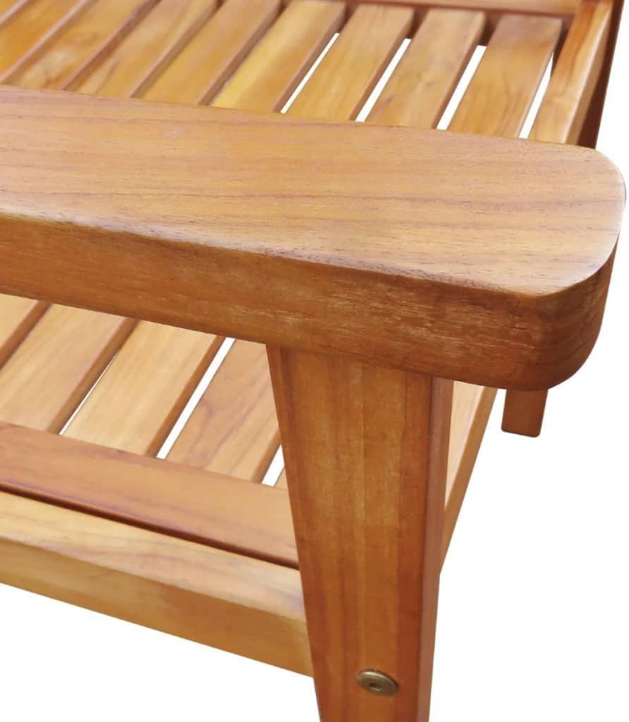 vidaXL Sillas de patio, 2 piezas, silla de comedor de patio con reposabrazos, silla de exterior para terraza, jardín, césped, balcón, patio, madera