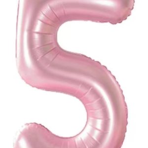 Globos de 42 pulgadas color rosa con el número 5 con corona, globos de cumpleaños número 5 para niñas, suministros de decoración de fiesta de Globos de 42 pulgadas color rosa con el número 5 con corona, globos de cumpleaños número 5 para niñas, suministros de decoración de fiesta de